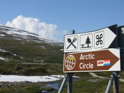 At the Arctic Circle